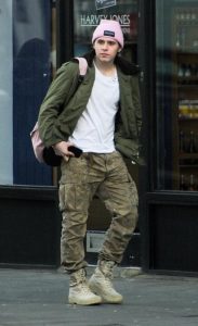 Brooklyn Beckham rocking the Camp Pant in hat